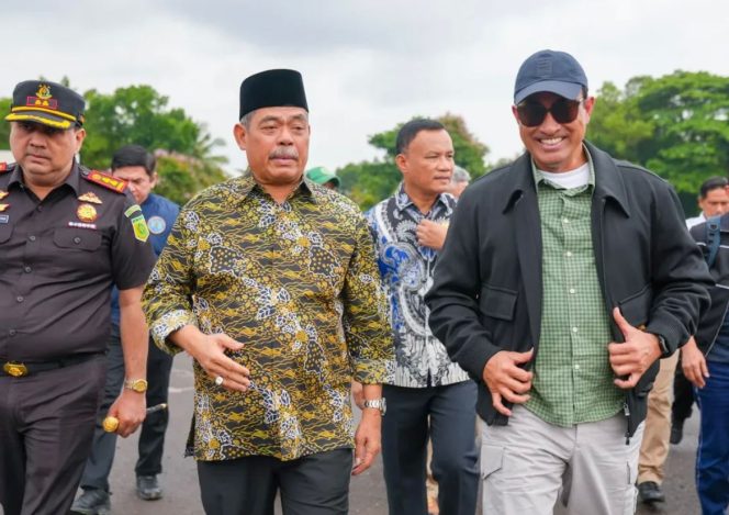 
 Bupati Lahat Bersama Ketua DPRD & Kajari Lahat  Sambut Kedatangan Kepala BNN RI Komjen Pol Suyudi Ario Seto