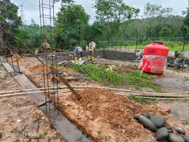 
 Pembangunan Dapur MBG Bhayangkara III Polres Lahat, Perkuat Sinegritas Antara Polri & Pemerintah