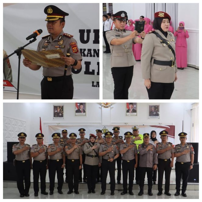 
 Satuan PPA Dan PPO Terbentuk, Kapolres Lahat AKBP Novi Edyanto Lantik AKP Hj Fifin Sumailan SH