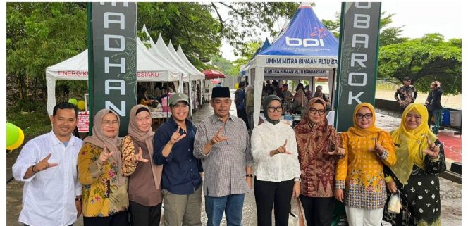 
 BZ WIN Berkeliling  Pasar Ramadhan, Tianjau Aktivitas Pedagang