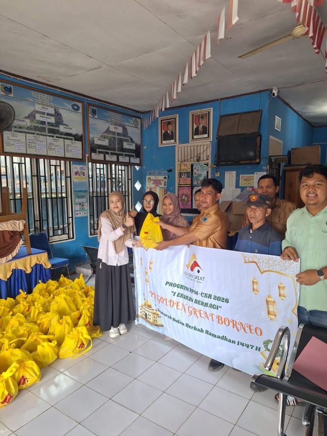 
 Program PPM Ramadhan, PTGGB Berbagi 400 Peket Sembako Jelang Idul Fitri