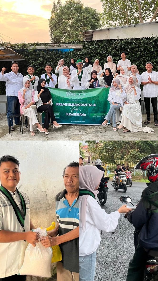 
 Mengusung Tema Untuk Umat, HMI Cabang Lahat Berbagi Takzil Bulan Ramadhan 1447 H