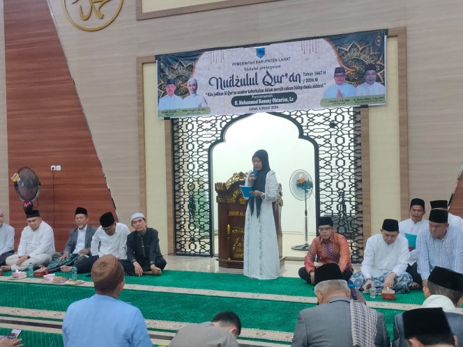 
 Pemkab Lahat Peringati Nuzulul Qur’an Di Masjid Al-Muttaqin