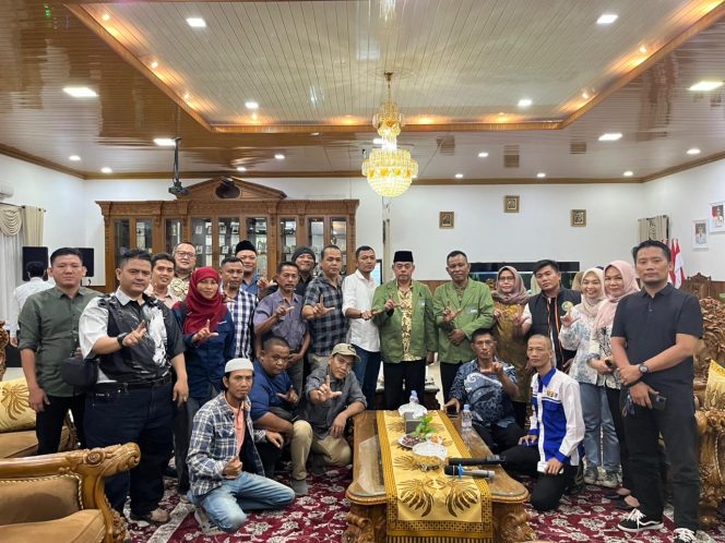 
 SMSI Lahat Silaturahmi dengan Bupati, Bahas Pelantikan dan Peran Pers