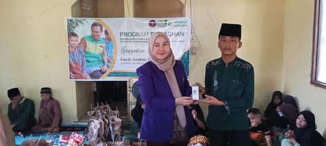 
 Isi Ramadhan dengan Kepedulian, PDGI Lahat–Pagaralam dan Yakesma Santuni Anak Panti Darul Fallah