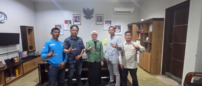 
 Jelang Pelantikan, Wabup Lahat, Widia Ningsih Suport SMSI Lahat