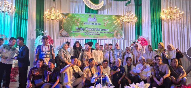 
 Bukber di Gedung Kesenian, Wabup Lahat Ajak Wartawan dan Content Creator