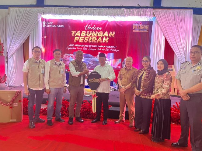 
 Bank Sumsel Babel Gelar Undian Tabungan Pesirah, Bursah Zarnubi Soroti Pentingnya Budaya Menabung