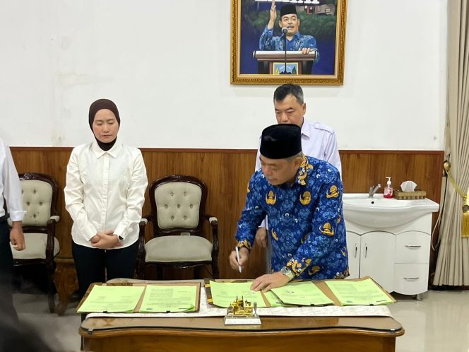 
 Supreme Energy Rantau Dadap  dan Pemkab Lahat Jalin Kerja Sama Perbaikan Jalan Sukarami–Tunggul Bute