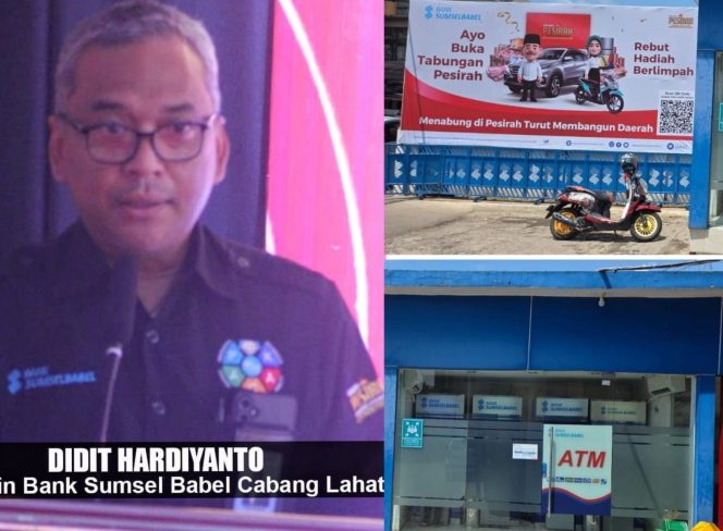 
 Didit Hardianto: Menabung di Pesirah Turut Membangun Daerah