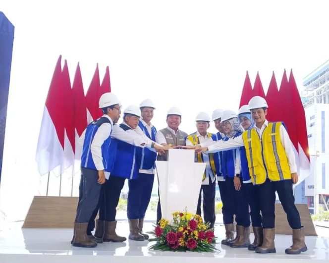 
 Bupati Lahat Hadiri Peletakan Batu Pertama Proyek Hilirisasi Batu Bara di Muara Enim