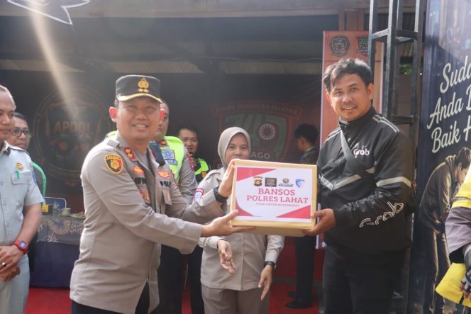 
 Polres Lahat Resmikan Kedai APDOL, Dorong Ekonomi Kreatif Driver Ojek
