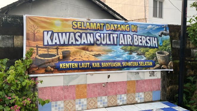 
 Bayar Terus Air Seret!” Protes Meluas Warga Sebar Spanduk Sindiran