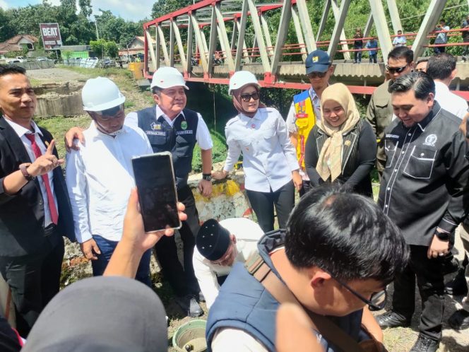 
 Widia Ningsih  Jadi Saksi Kebangkitan: Jembatan Air Lawai di Jalinsum Lahat Resmi Dibangun Kembali”