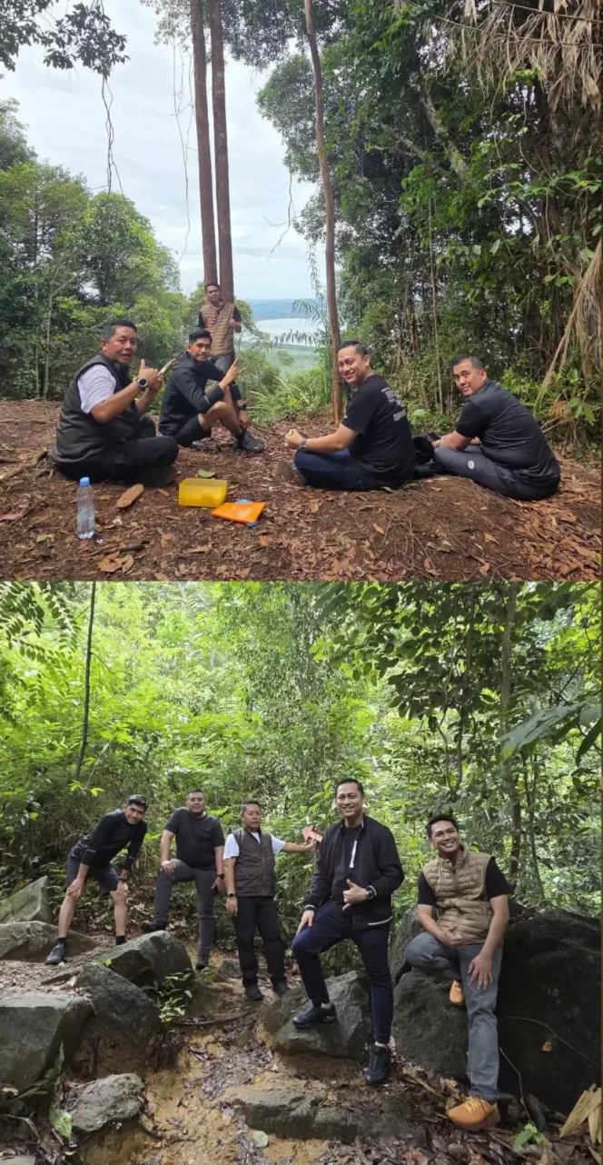 
 Daki Gunung Bintan, Jajaran Pidum Kejati Kepri Bangun Kebersamaan