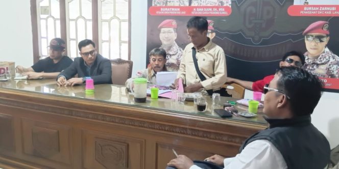 
 Breaking News! Garda Prabowo DKC Lahat Resmi Berhentikan Enam Anggota, Ini Alasannya