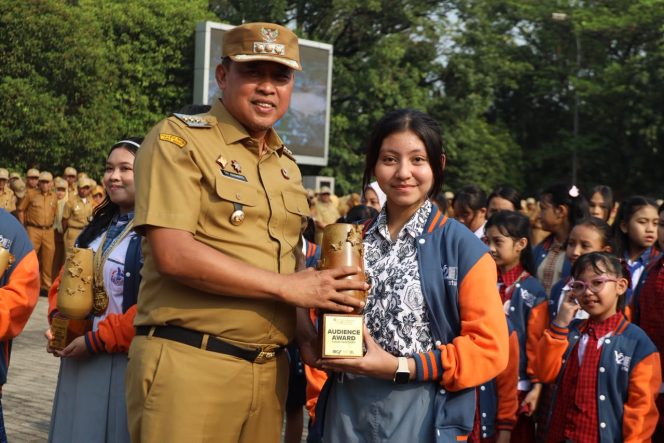 
 Apresiasi Prestasi, Wali Kota Bekasi Sanjung Children of Galaxy